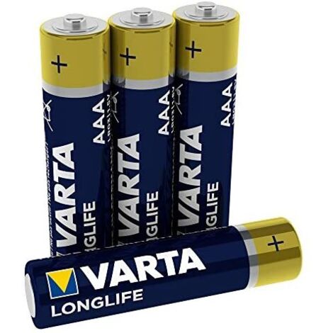 Pile Alcaline Varta 3LR12 4,5V - Blister Neuf, Format Lampe/radio