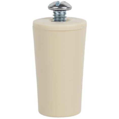 COFAN tope persiana 40 mm marfil con tornillo m-6 venta unitaria
