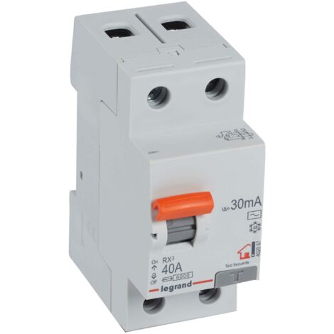 Interruptor diferencial Legrand RX3 vivienda 402057 2P 40A 30mA