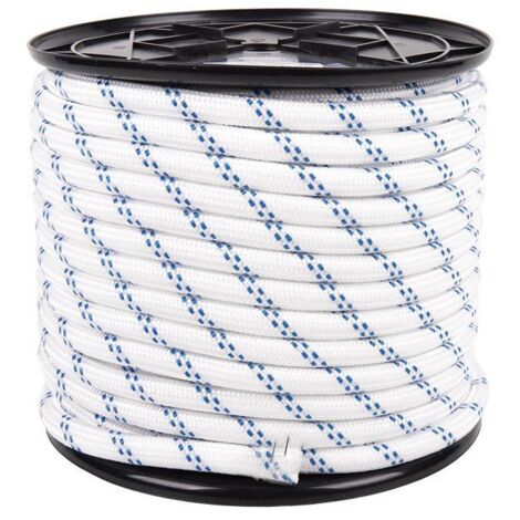 CUERDA TRENZADA POLI 12MM 50 MTS