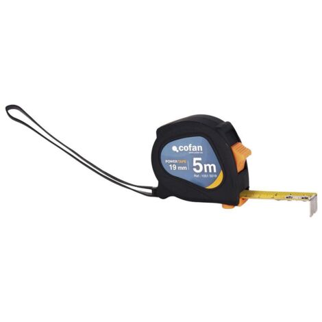 Flexómetro Antideslizante 19mm x 5 Mts