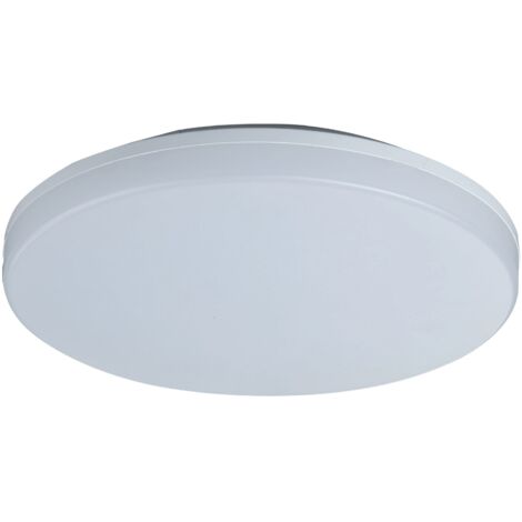 Plafón LED redondo "Dalia" (12W 4000K 1300lm) IP54 fabricado en policarbonato color blanco (1/5)