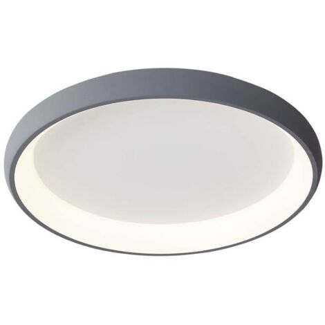 Plafón techo LED Simola redondo 46W 4000K Gris (1/4)