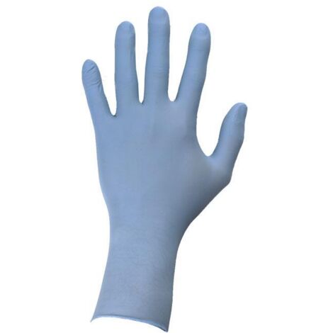 COFAN caja 100 unds. guantes de nitrilo t - s , Caja dispensadora de 100 guantes de nitrilo sin polvo. Su colocación es ambidiestra. Estos guantes son válidos para uso alimentario. (1/5)