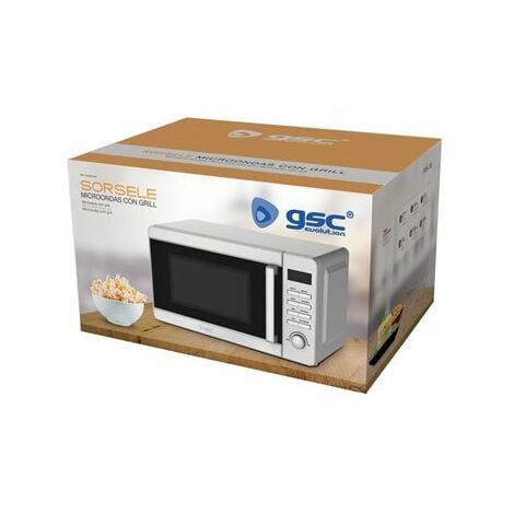 Microondas con grill Sorsele 20L 700W