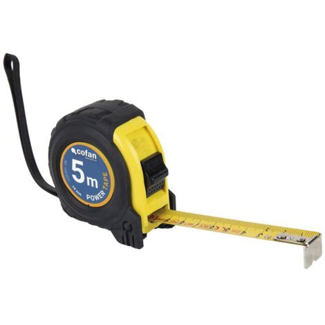 Flexómetro Protec. Goma 19mm x 5mts