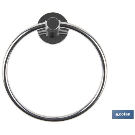 Toallero Circular Modelo Lagoa INOX 304  Brillo