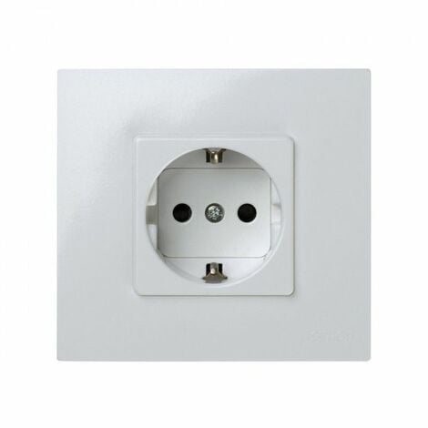 Base schuko monobloc embornamiento rapido blanco SIMON 27 PLAY 2791432-030