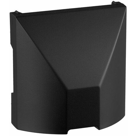 NILOÉ STEP 864578  Tapa para salida de cables negro mate