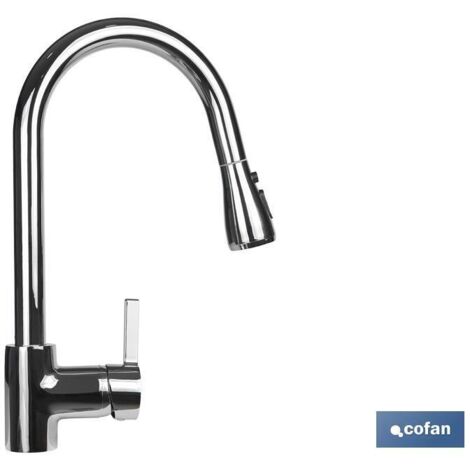 Grifo Cocina Monomando Con Ducha40mm Modelo Nukuru