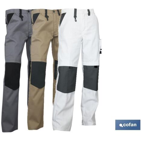 Pantalón Trabajo Lenoir 280gms/M Gris-Negro T-44 (1/5)