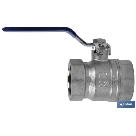 COFAN valvula bola paso total (h-h) pn-25 r-3/4 , Válvula de Bola de Paso Total - PN-25