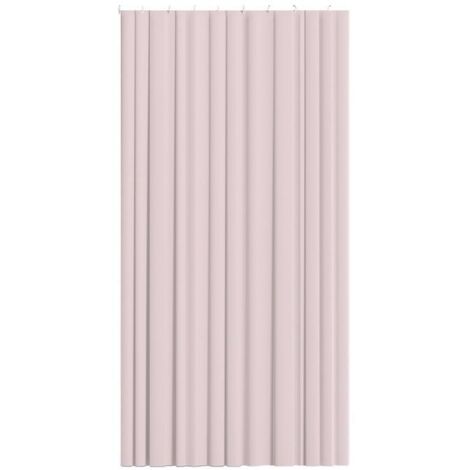 COFAN cortina de baño rosa poliéster colores 220x200 , Cortinas de baño para duchas y bañeras. Muy fáciles de instalar en todo tipo de baños como de apartamentos, hoteles, gimnas