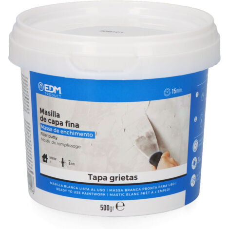 Masilla de capa fina lista al uso 500g edm (1/2)