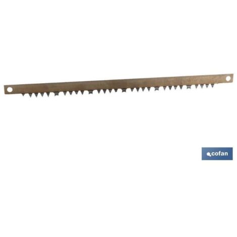 COFAN hoja sierra madera verde 30/762mm , Sierra universal para madera verde. Cuenta con diferentes medidas de 12/300 mm, 21/533 mm, 24/610 mm y 30/762 mm. Tiene un excelente rendi