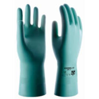 Guante de nitrilo satin económico 3L Sulfatar Químico Cat2 T-9BN11