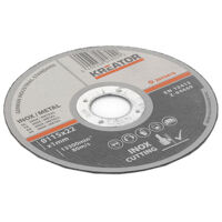 Discos de corte - acero inoxidable - Ø 115 x 1 mm - 6 piezas Kreator