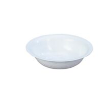 Palangana de plástico color blanco Ø17,5x5,5cm 23010 denox