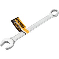 Llave combinada 28 mm, acero cromo-vanadio, acabado cromado, alta durabilidad, TOLSEN