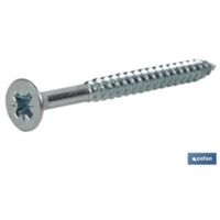 Pack 250 tornillos DIN-7505A PZ M-4,5 X 50 Z zincados