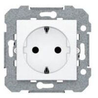Base de enchufe 2P+TT blanco BJC Viva 23524