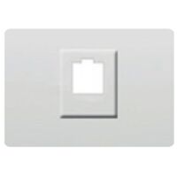 Tapa toma RJ11 o RJ45 BLANCO BJC Coral 21795