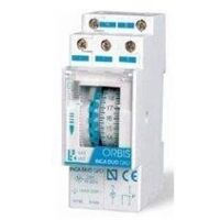 ORBIS OB330132 Interruptor horario analógico 24 horas INCA DUO D