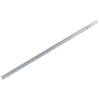 Raíl “Len” para focos IP20 1m superficie de 34mm fabricado en aluminio color blanco