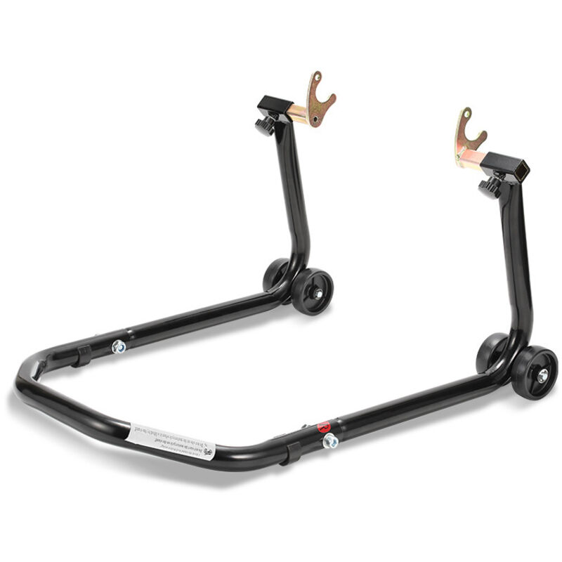Béquille Arrière Moto Support Fourche - Capacité 400 Kg - Alliage Doré - Pour Entretien Et Rangement