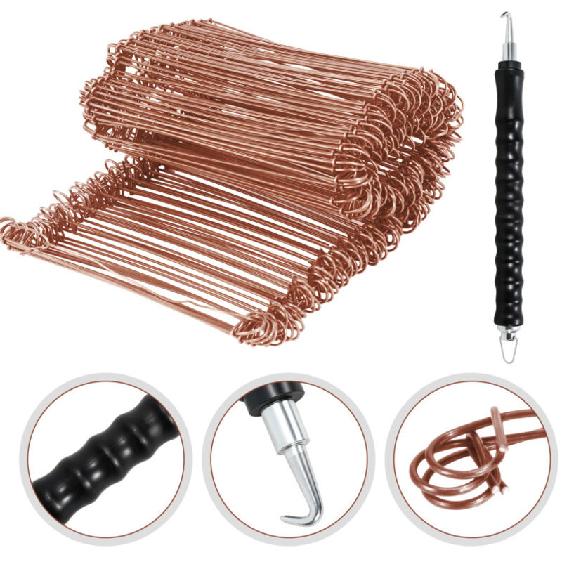 Outil De Torsion Fil Pour Armature Béton - Crochet Métal 300 Mm Domeilleur