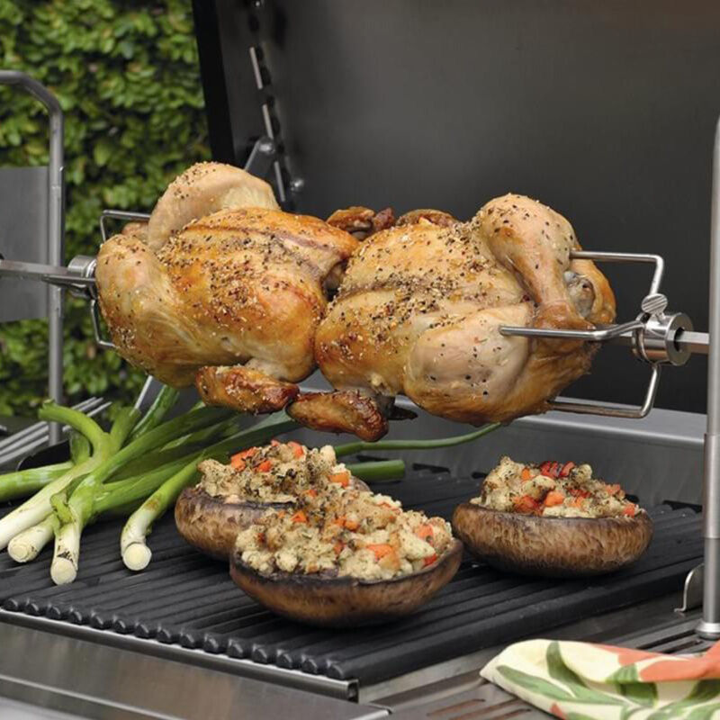 Fourchette à Viande Longue En Acier Inoxydable 304 - Longueur 27 Cm - Pour Barbecue, Rôti, Découpe - Poignée Ergonomique