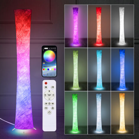 Lampadaire LED RGB 10W – 160 Cm – Coloré, Dimmable, Contrôle App – Smart Life/Tuya