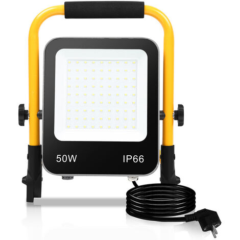 Projecteurs LED à l'extérieur Spot éclairage de sécurité extérieurs  étanches IP66 pour jardin garage 2x10W blanc froid