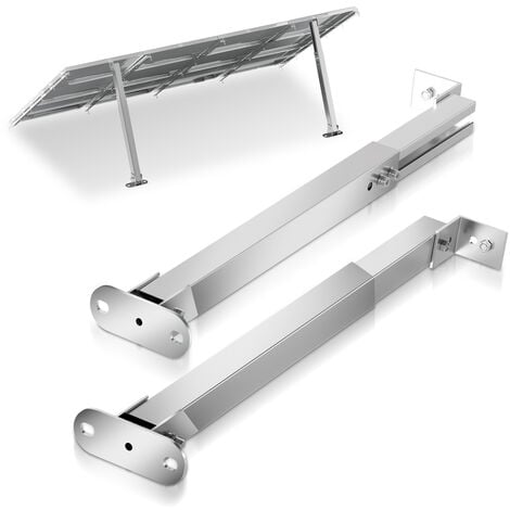 Kit de support de panneau solaire en alliage d'aluminium, résistant à la Corrosion, pour toit, 1 ensembles