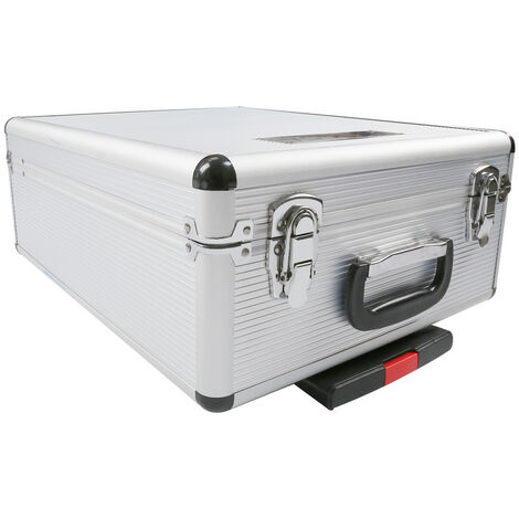 SWANEW Valise multi outils 1031 pièces Noir Boite à Outils Coffre en Acier Chromé Vanadium et Trolley