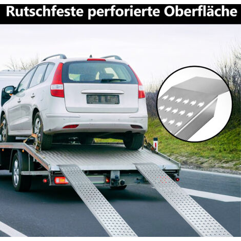 Rampes de seuil portables antidérapantes, pour allée, trottoir, voiture