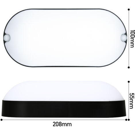Lampe LED étanche IP65 Pour Pièces Humides - 60 Cm, 18W, 1800 Lm - Idéale Cave, Garage, Atelier (blanc)
