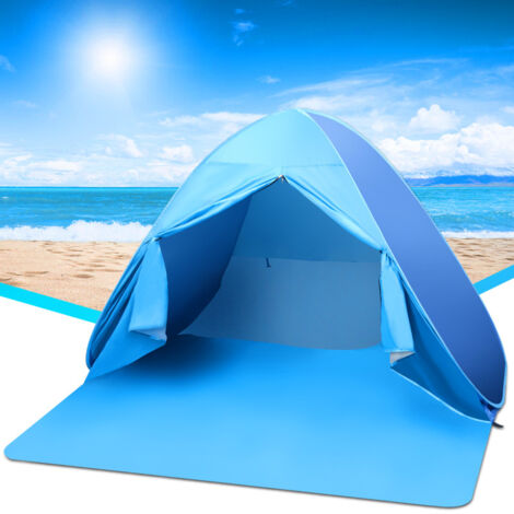Tente de plage de luxe pour 3 à 4 personnes avec protection