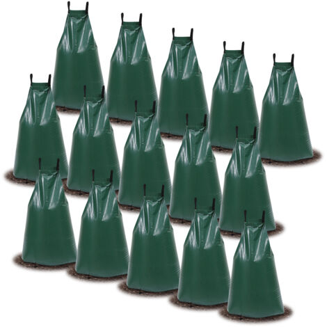 5 Sacs D'Irrigation Pour Arbres 75 Litres - Arrosage Goutte à Goutte Lent - Idéal Arbres Neufs Ou Établis