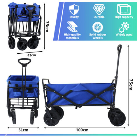 Test : Litheli Chariot électrique Pliable Tout-terrain
