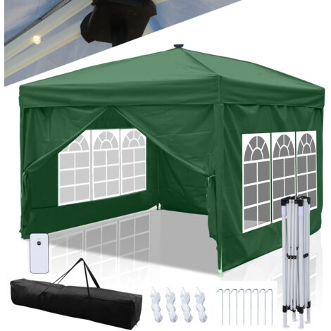 Auvent/tente De Protection Pour Trampoline - Anti-UV, Aéré - Tailles 6 à 12 Pieds - Tissu Oxford Argenté