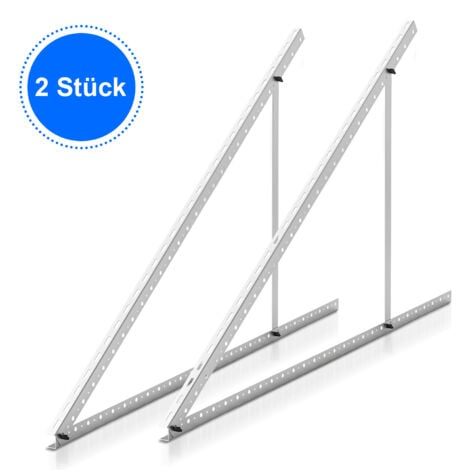 EINFEBEN 41" (104cm) Support de Panneau Solaire en Aluminium à angle réglable pour bateau, camping-car, toit