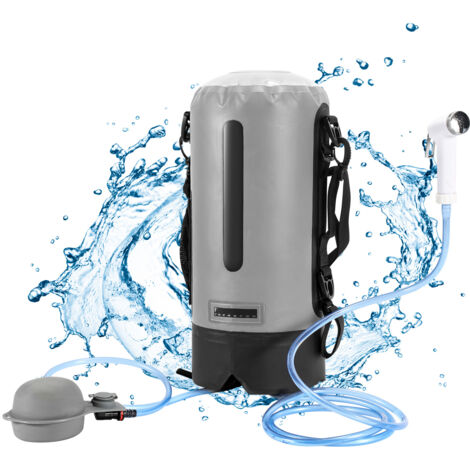 Réservoir De Douche Portable BeachBox 1,3 Gallon Isolé - Eau Chaude/froide Pour Camping