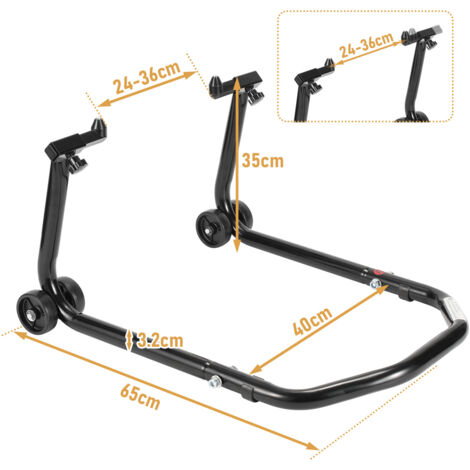 Support De Fourche Pour Moto - Outil De Maintien Pour Transport Et Stockage | Stable, Antidérapant, Léger