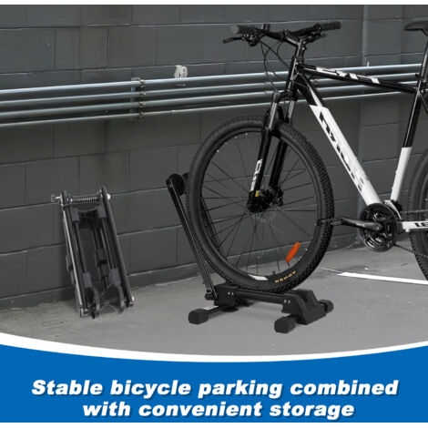 Béquille Vélo Porte-Vélos Autoportant Delta Cycle - Support 4 Vélos 70kg - 219x61x61 Cm Gris Porte-vélos Garage Appartement