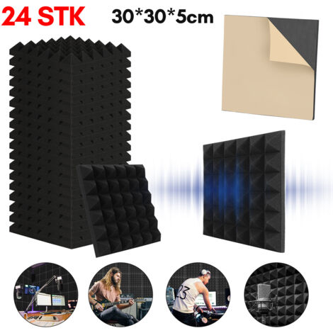 Kit Isolation Phonique Voiture - 2 Panneaux En Mousse Caoutchouc Butyle Et Aluminium Pour Compartiment Moteur Et Habitacle - 4