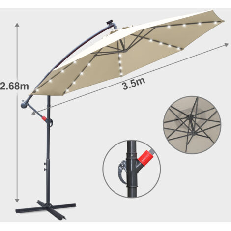 Parapluie De Chaise Réglable SMELEYOU - Protection UV Et Pluie, Pince Ajustable, Pour Poussette, Vélo, Fauteuil