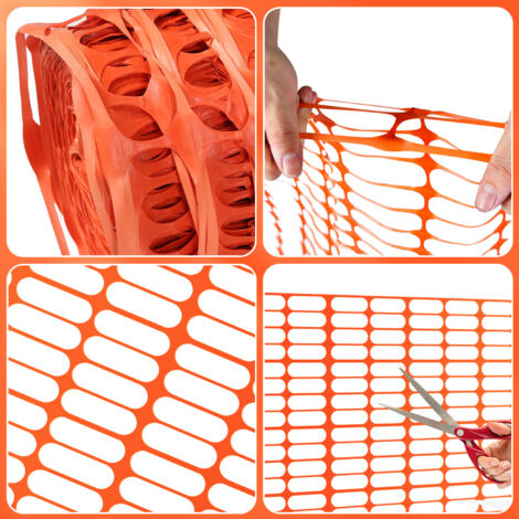 Filet De Clôture En Plastique 0,4 X 3 M - Filet De Jardin - Filet De