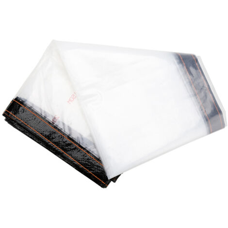 LSXIAO Bâche Transparente Imperméable À L'eau Lourde Isolation