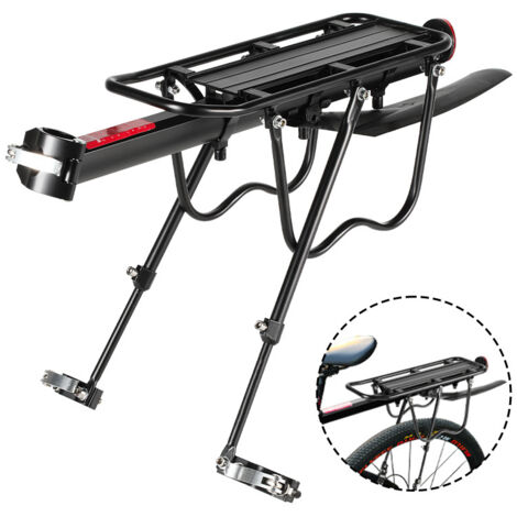 Porte-bagages Vélo Noir - Porte-charge Cargo Pour Bagages